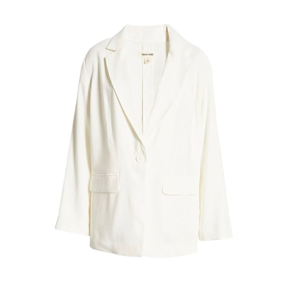 Open Edit Unstructured Blazer - Picture 3 of 10